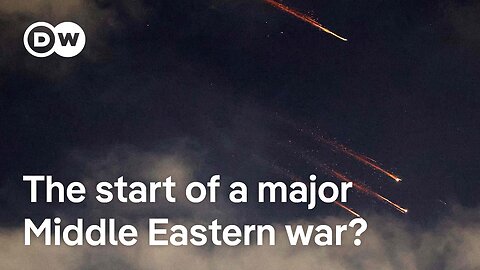 Breaking： Strikes hit Tel Aviv and Jerusalem as Iran targets Israel with missiles ｜ DW News
