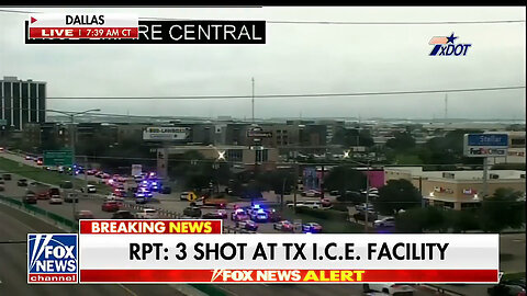 Hours After Gavin Newsom ICE Rant: Mutliple People Shot By A Sniper At An ICE Facility In Dallas