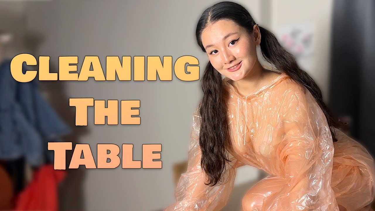 Kira’s Table Cleaning Routine | Soft & Fresh 4K Vibes - [4K] Clean With Me