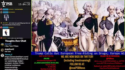 2025-06-03 15:00 EDT - The PATRIOTski Tavern: