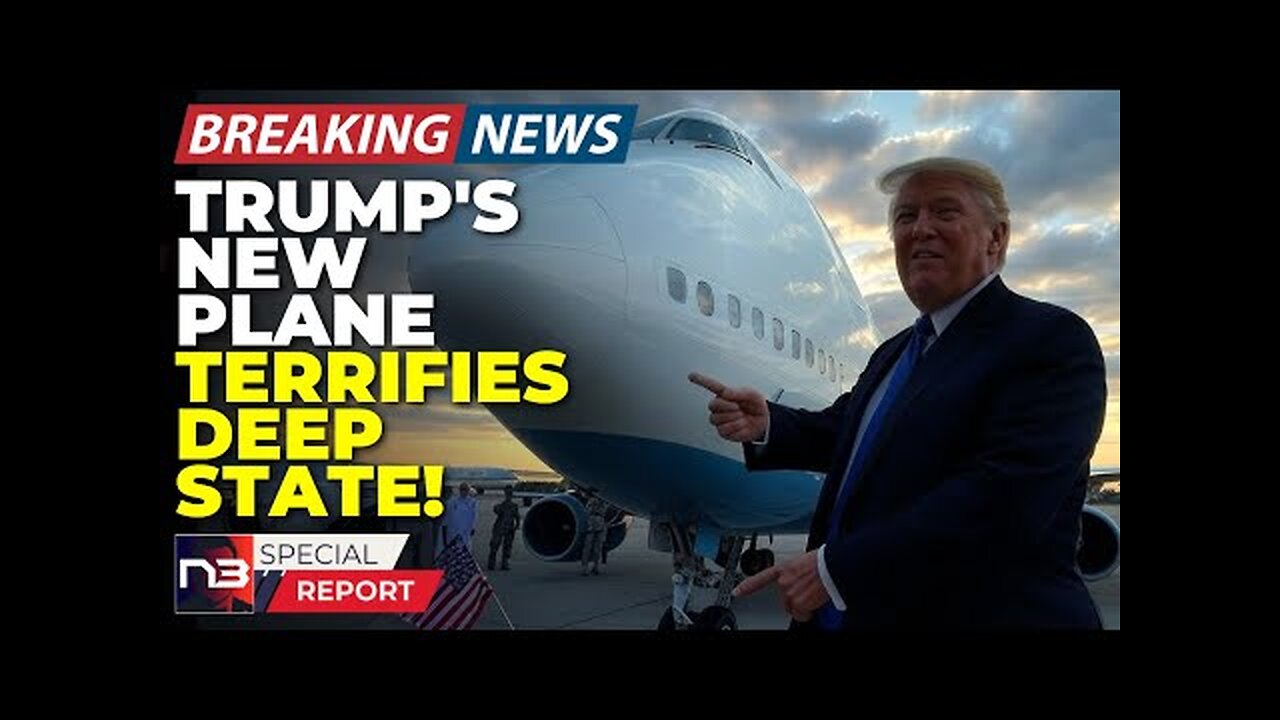 Breaking: Inside The 'Flying Palace' That Has Democrats Panicking... What Are They Afraid Of?