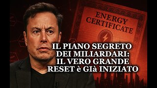 IL PIANO SEGRETO DEI MILIARDARI: NON POSSIEDERAI NULLA E SARAI FELICE - IL GRANDE RESET E' GIA' QUI