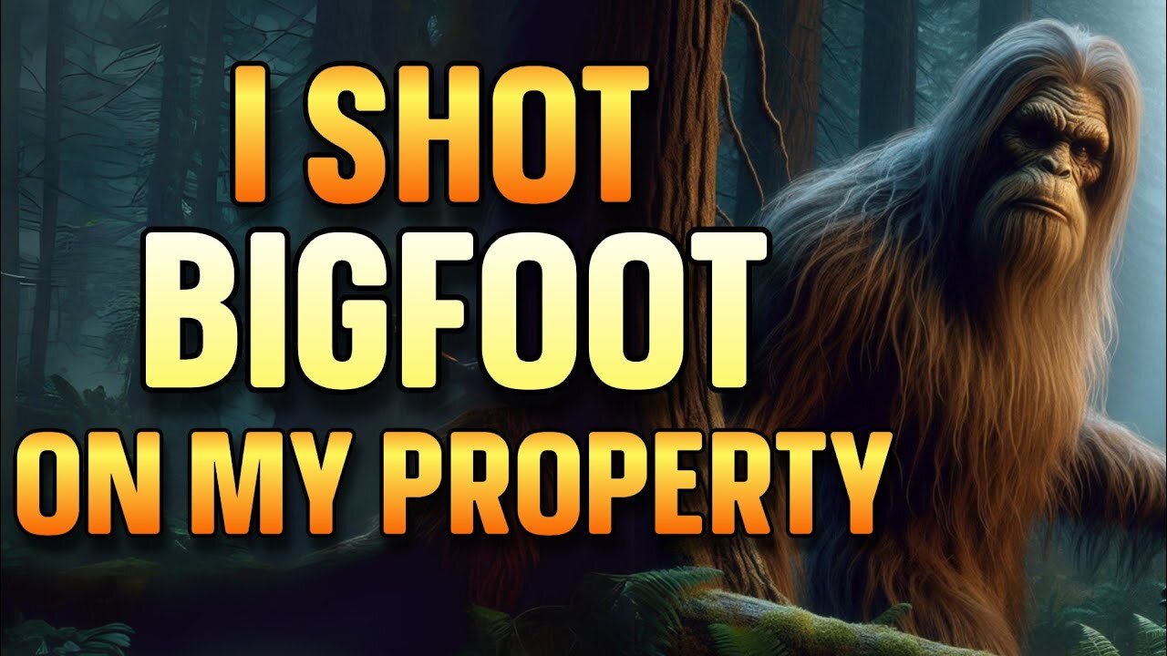 I SHOT BIGFOOT ON MY PROPERTY