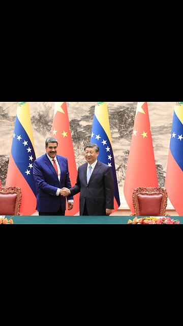 ‼️🇺🇸💥🇻🇪🇨🇳 China stands firmly with Venezuela as US pressure continues to rise.