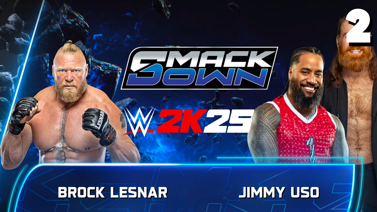 WWE 2K25 Smackdown September 5th 2025 - Match 2: The Beast Has Arrived!