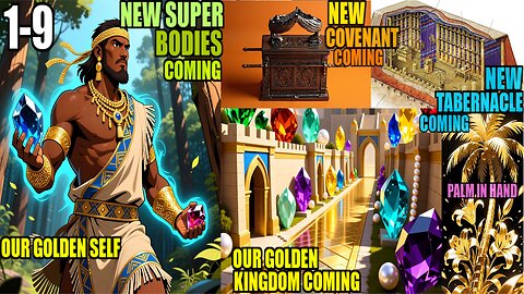 The Tabernacle, 2nd Covenant, New Bodies, New Jerusalem, Yahawashi Is The Manna & Atonement 1-9