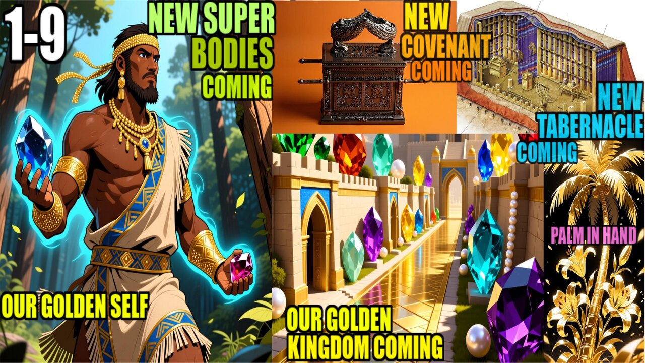 The Tabernacle, 2nd Covenant, New Bodies, New Jerusalem, Yahawashi Is The Manna & Atonement 1-9
