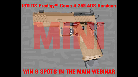 1911 DS Prodigy™ Comp 4.25" AOS Handgun MINI #3 FOR 8 SPOTS IN THE MAIN WEBINAR