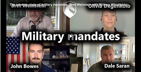 "Adverse Costs of Military Vaccine Mandates: Insights from Military Whistleblowers"