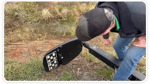 Not sure who needs to know this, but LED 5G light pole weapon smashed down