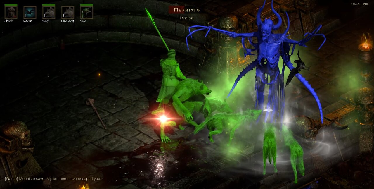 Diablo 2 Resurrected - Ambiance and music only - Druid - Act3