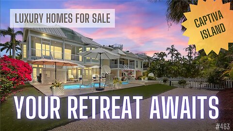 OLDE FLORIDA STYLE ISLAND HOME w/ POOL | Captiva Island | Luxury Homes For Sale | Southwest Florida