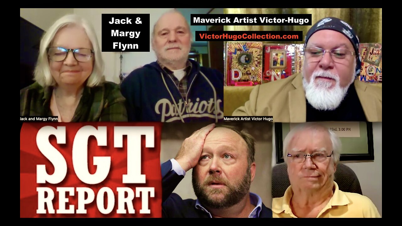 SGT Report Alex Jones Jim Fetzer Kevin Barrett Controlled Opposition USA Jack Margy Flynn VictorHugo