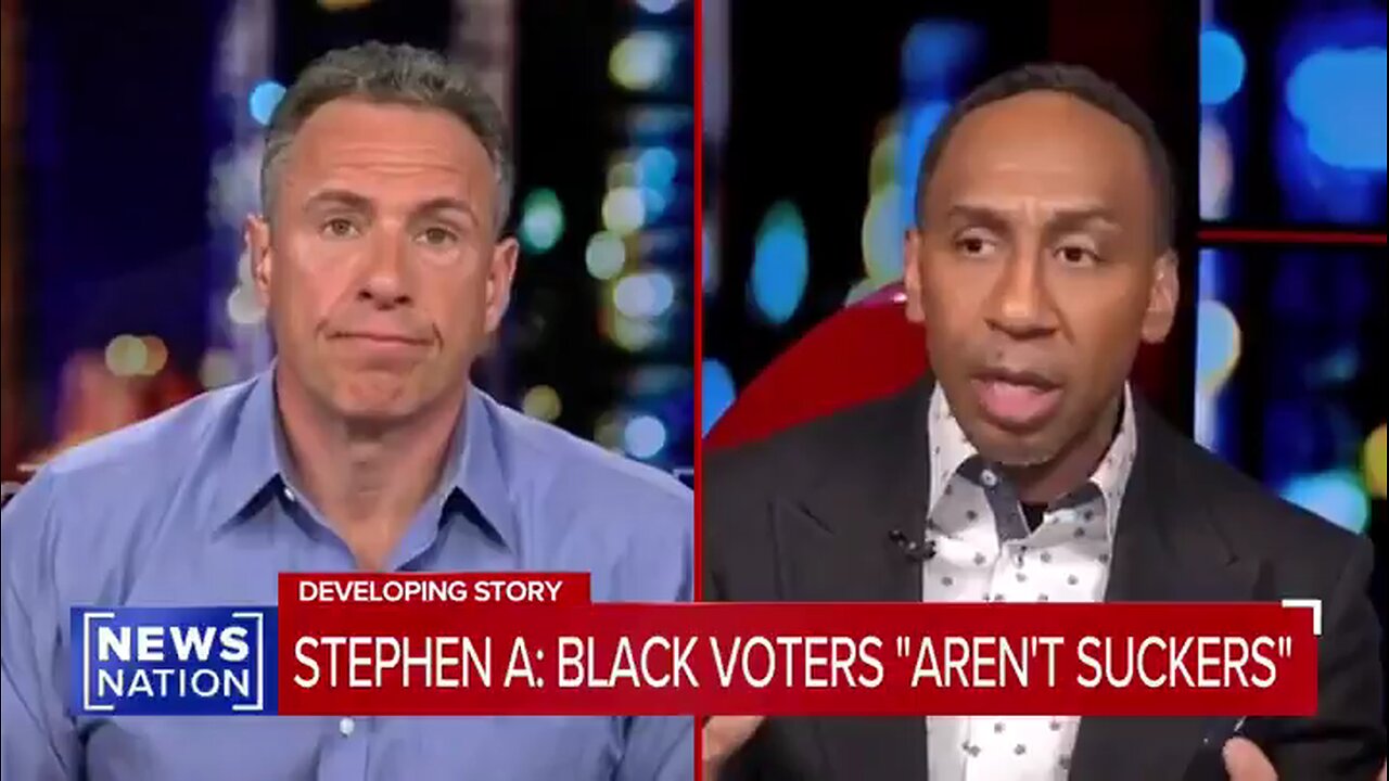 Stephen A. Smith says black Americans are being used by DEMS