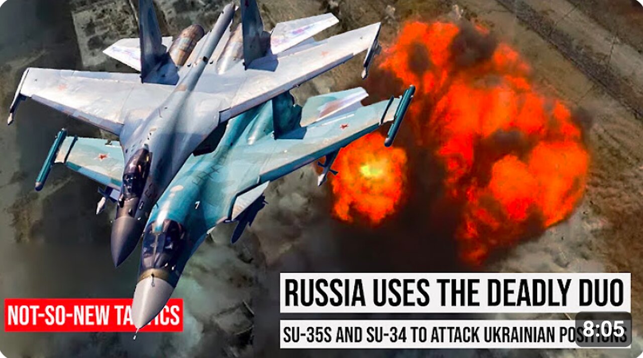 Russia uses the deadly Su-35S Flanker-E and Su-34 Fullback duo to hunt and eliminate F-16 and Mirage 2000