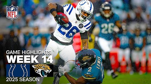 Indianapolis Colts vs Jacksonville Jaguars Week 14 game highlights