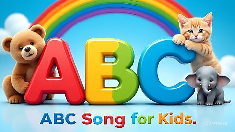 ABC Song for Kids | Fun Alphabet Learning with Animals & Music