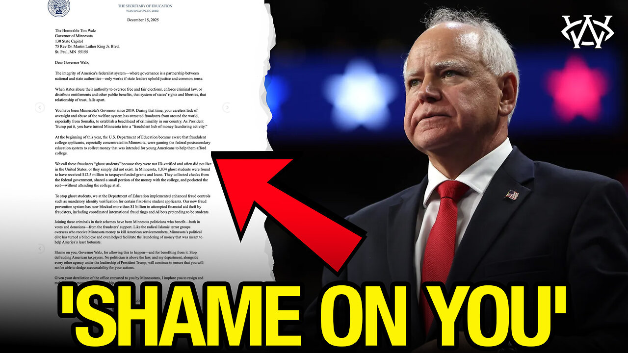 Tim Walz Must Resign IMMEDIATELY after "Ghost Students" Discovered!!