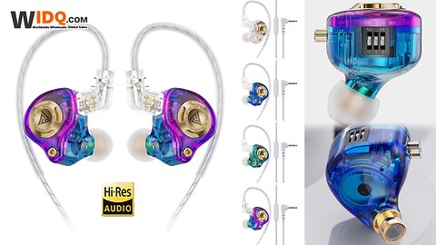 🎧 QKZ AK6 Lucky Wired HiFi Earphones – Tri-Mode Sound & Detachable Cable 🔥