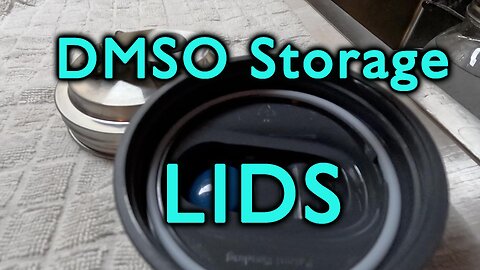 Mason Jar lids for DMSO