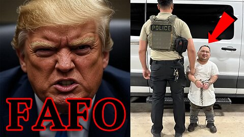 Pint Sized Alien MONSTER FINDS OUT as ICE MOCKS him in photo! FAFO!