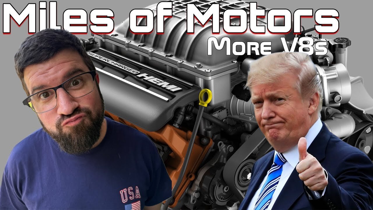 Big Beautiful V-8 Engines | Miles of Motors