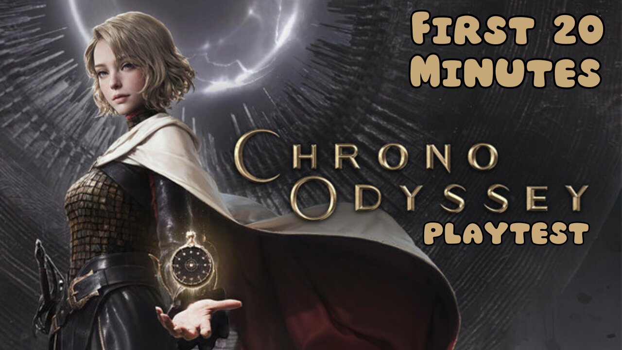 Chrono Odyssey Playtest - First 20 Minutes (No Commentary Gameplay)