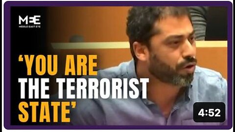"Belgian MP Accuses Israeli Ambassador: 'You Are the Real Terrorists'"