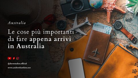 AUSTRALIA (Ep. 3) - Quali sono le cose da fare appena arrivi in Australia?