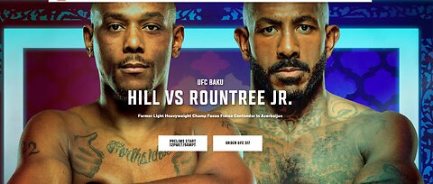 Champ Champ | UFC BAKU | FIght Night - Hill vs RoundTree Jr | Episode 16