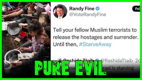 ‘STARVE THEM!’: MAGA Politician Wishes DEATH On Rashida Tlaib & All Palestinians | Kyle Kulinski