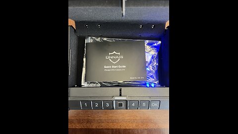 Onnais Iron Pro Biometric Safe: How to set up!!