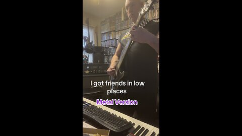 I got friends in low places Metal Cover