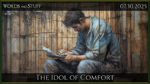 The Idol of Comfort | Words and Stuff