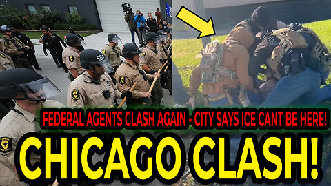 Protesters Clash In Chicago With Police and Federal Agents!