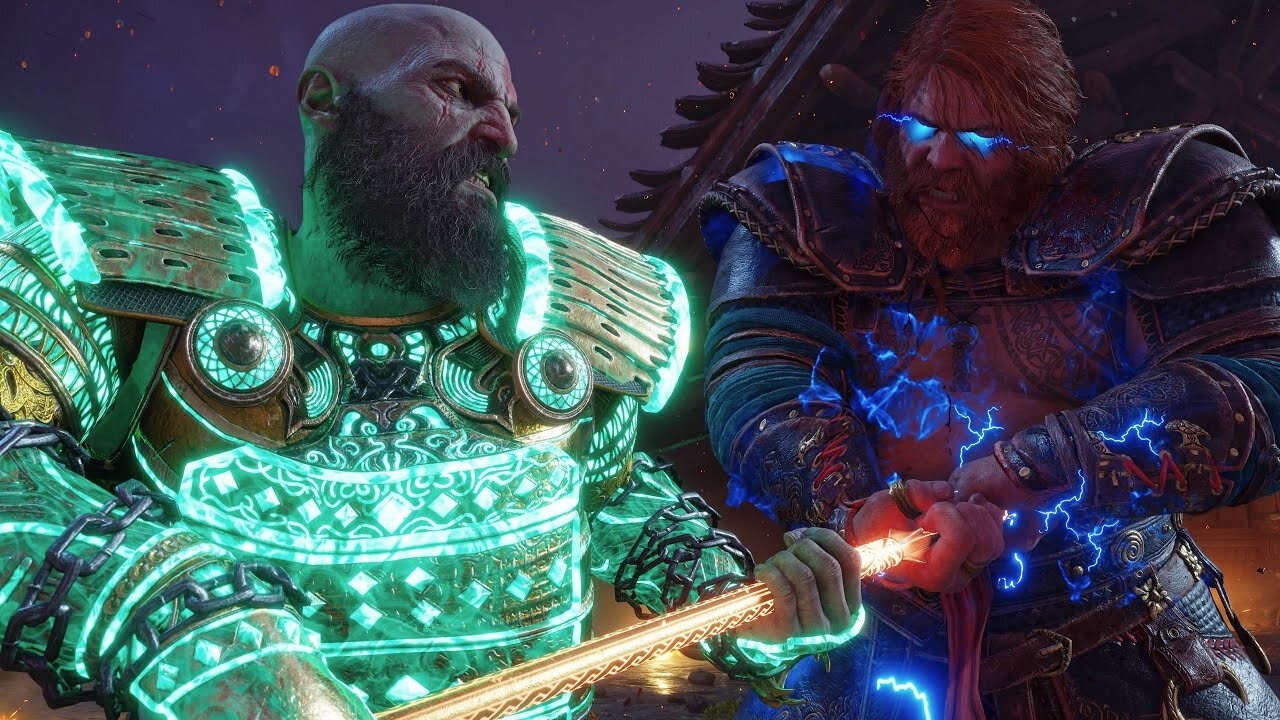 Berserker Build vs (Thor & Odin) - GMGOW+ No Damage - God of War Ragnarok -pc
