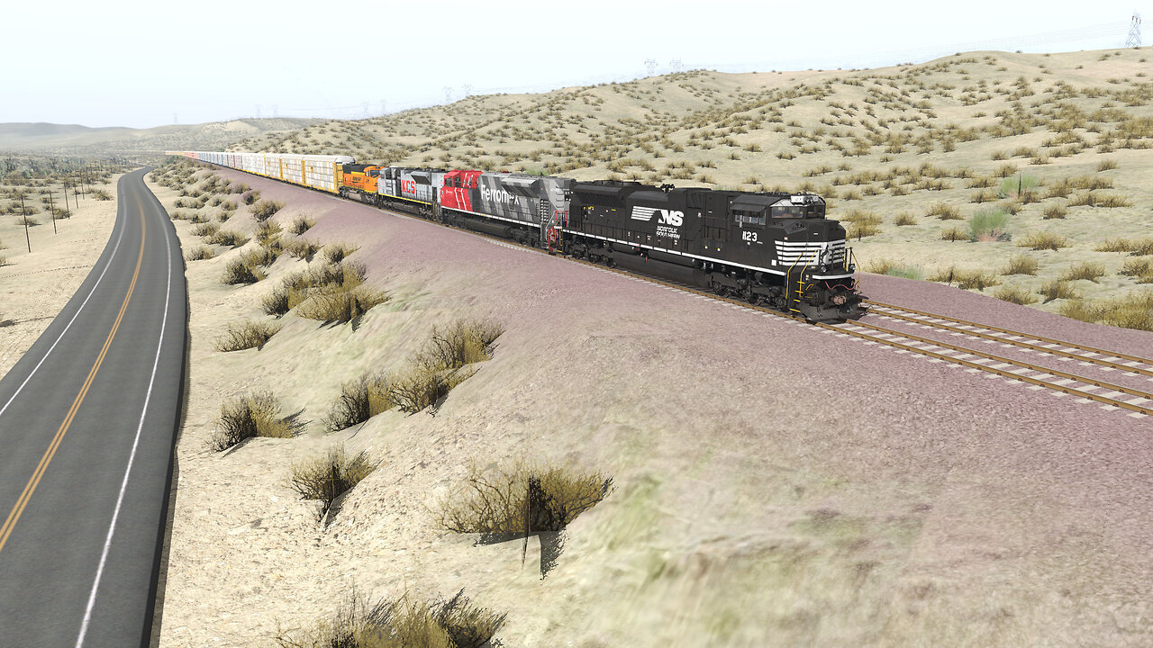 Trainz Plus Railfanning: Western Compilation 8