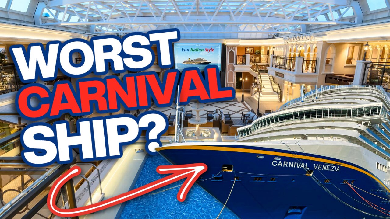 The Carnival Venezia Cruise Ship Is BETTER Than You Think