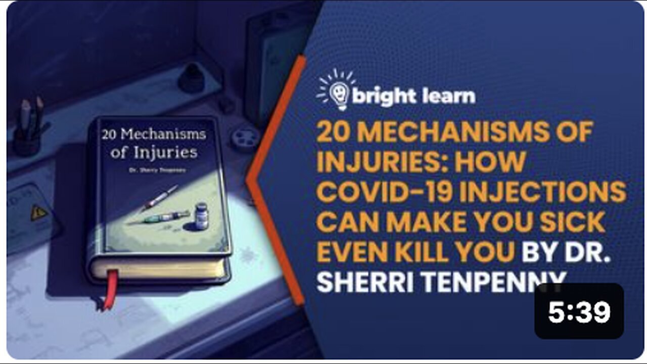 "Dr. Sherri Tenpenny's BrightLearn: Understanding 20 Ways COVID-19 Injections Can Harm You"
