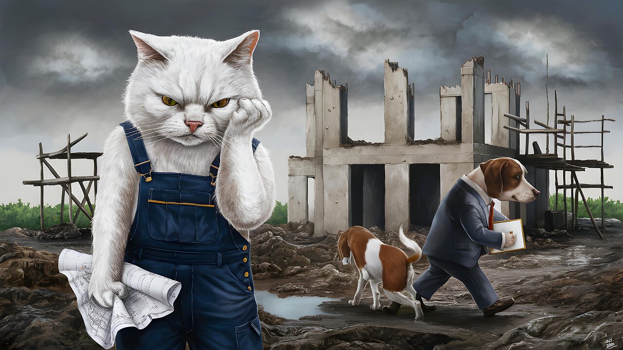 When the Cat Lost Everything – A Furry Fall from Grace 🥀🐱