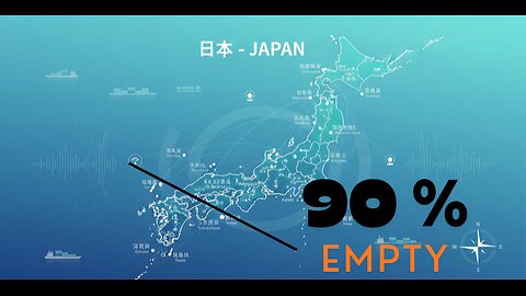 Why Japan is 90% Empty