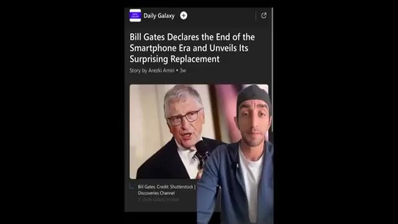 End of the Smartphone - Gates announces tattoo - So is this the Mark?