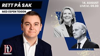 Støre med voldsomt valgflesk – FrP dobbelt så stor som Høyre | Rett på sak 14. august