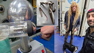 MES Hanging out with John Hutchison in the Lab!