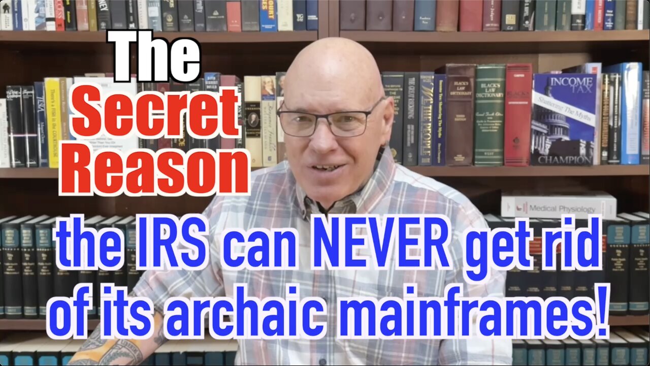 The SECRET Reason The IRS Can NEVER Replace Its Archaic Mainframes