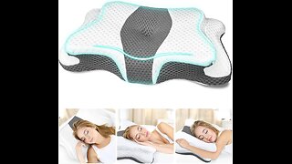 Memory Foam Pillows, Cervical Pillow for Neck and Shoulder Pain Relief