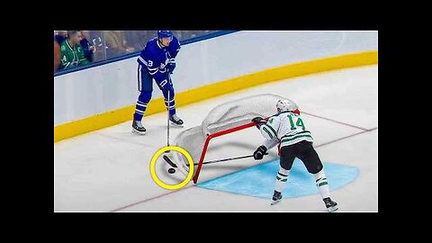 When NHL Players Use 100% Of Their Brains..
