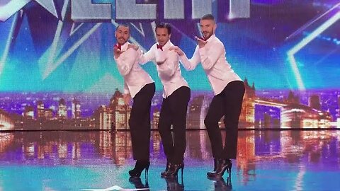 MEN IN HEELS Dance INCREDIBLE SPICE GIRLS Tribute on Britain's Got Talent!