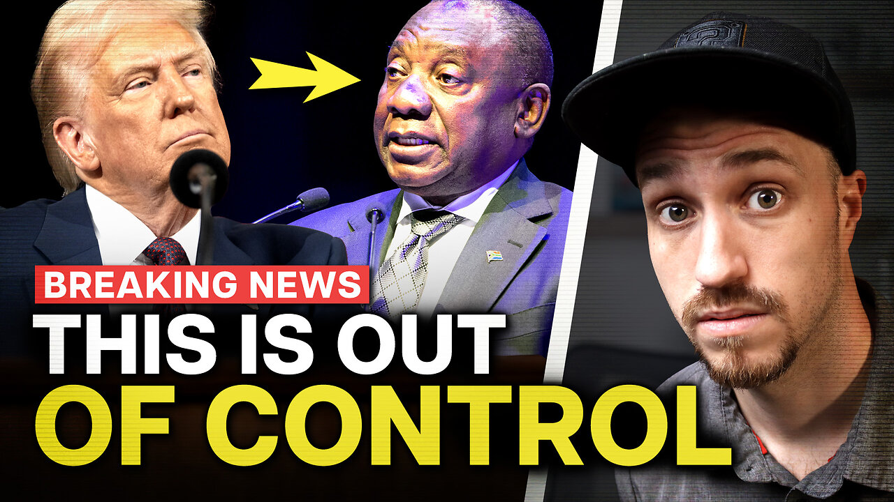 Trump and South African President Clash Over THIS Heated Topic.