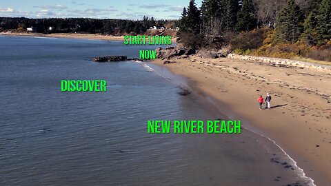 Exploring New River Beach & Quaco Head – Stunning Bay of Fundy Views in New Brunswick! @DJI